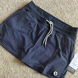 Vuori skort grayish navy skort size M